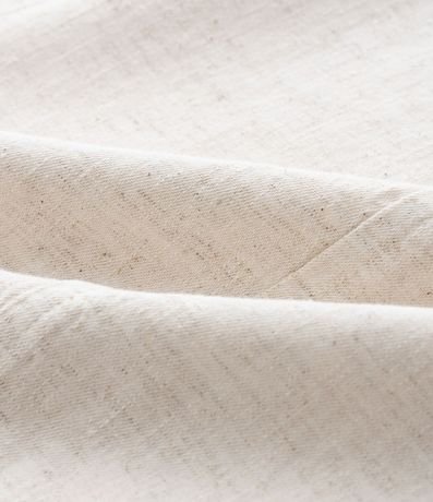 Pantalón Pantacourt en Sarga con Elástico en la Cintura y Amarre Curve & Plus 8