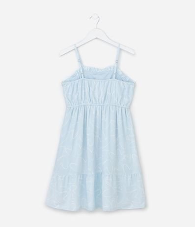 Vestido Infantil con Estampado de Corazones - Talle 5 a 14 2