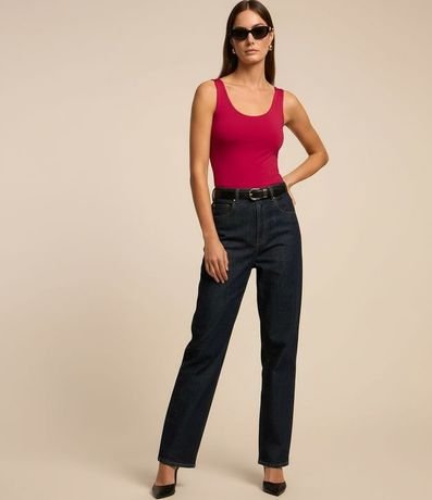 Blusa Musculosa en Poliamida con Escote U 2