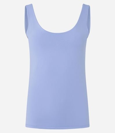 Blusa Musculosa en Poliamida con Escote U 8