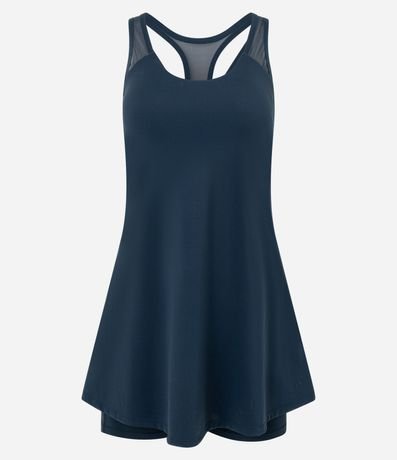 Vestido Deportivo en Microfibra con Shorts Interno 6