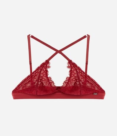 Soutien Top en Encaje Floral con Breteles Removibles 5