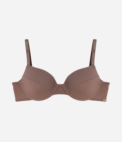 Soutien Base con Copa Hueca en Microfibra Texturizada 5