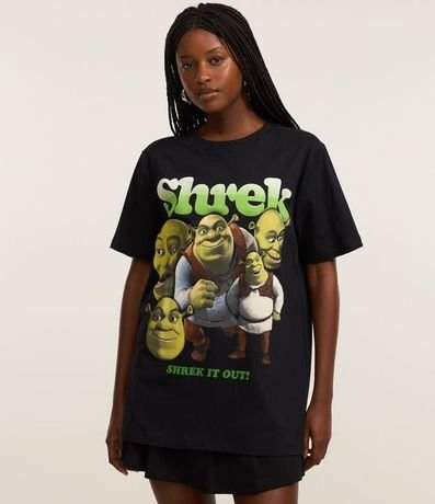 Remera en Algodón con Estampa Shrek 1