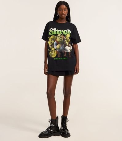 Remera en Algodón con Estampa Shrek 2