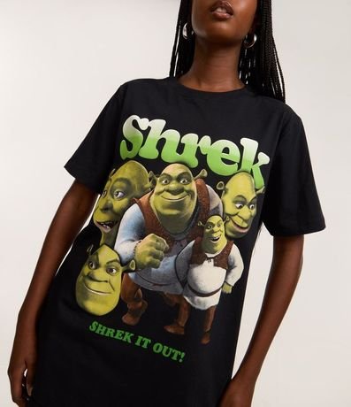 Remera en Algodón con Estampa Shrek 3