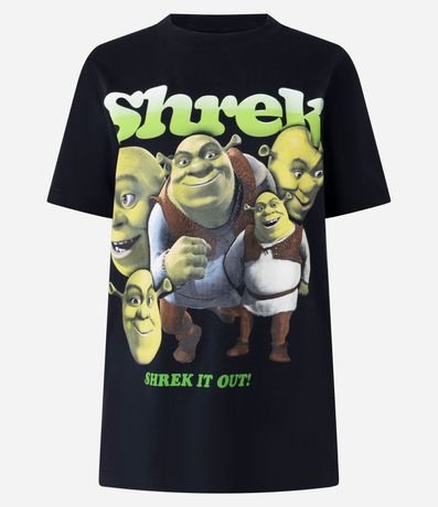 Remera en Algodón con Estampa Shrek 5