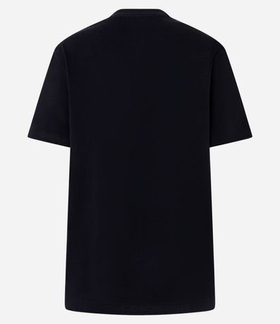 Remera en Algodón con Estampado y Lettering Lady Gaga 6