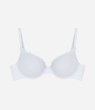 Soutien Push Up con Copa en Microfibra con Detalles en Encaje 5