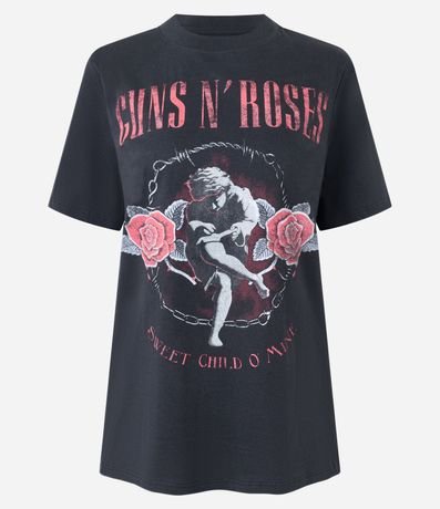 Remera T-shirt en Algodón Guns N Roses 5