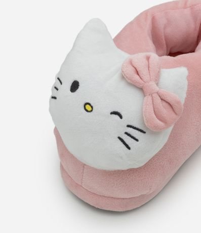 Pantufla Infantil Cerrada con Personaje Hello Kitty – Talle 29 a 36 3