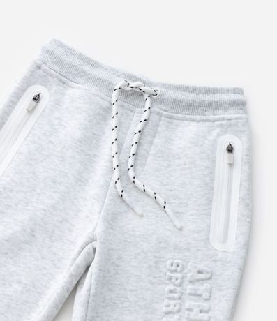 Pantalón Infantil en Algodón con Lettering Embossed – Talle 1 a 5/6 años 5