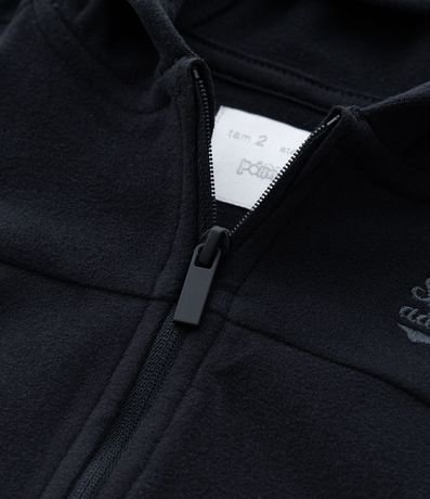 Buzo Infantil en Polar Fleece con Capucha y Bordado – Talle 1 a 5/6 años 5