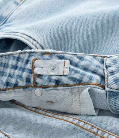 Pantalón Wide Leg en Jeans con Bolsillo Cargo Curve & Plus Size 8