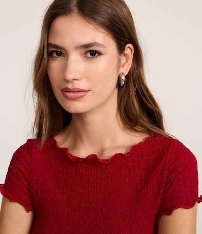 Blusa con Textura y Ondas en los Biés 3