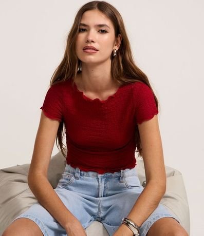 Blusa con Textura y Ondas en los Biés 4