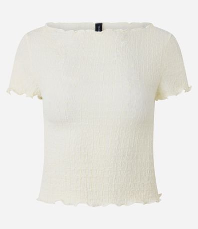 Blusa con Textura y Ondas en los Biés 4