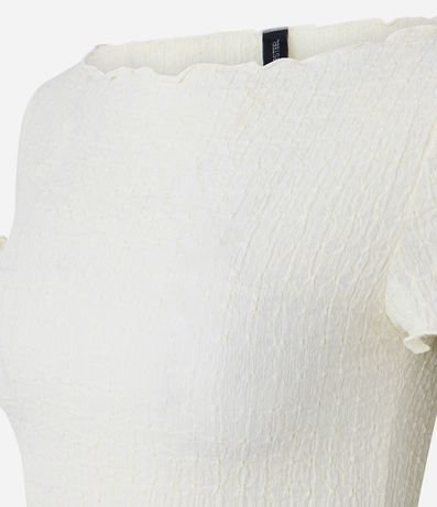 Blusa con Textura y Ondas en los Biés 5