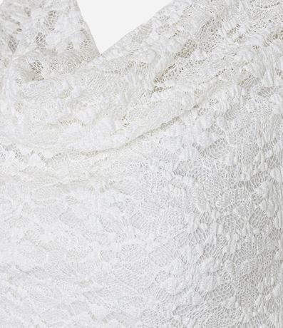 Blusa en Encaje con Cuello Redondo 8