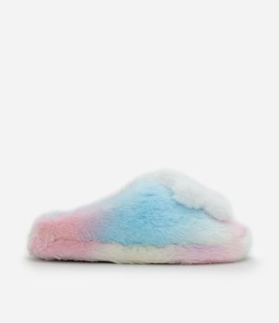 Pantufla en Fleece Felpado con Detalle Delantero - Talle 30 al 36 2