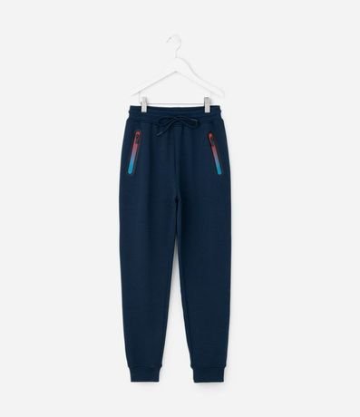 Pantalón Infantil en Tech Fleece con Bolsillo y Cremallera - Talle 5 a 14 años