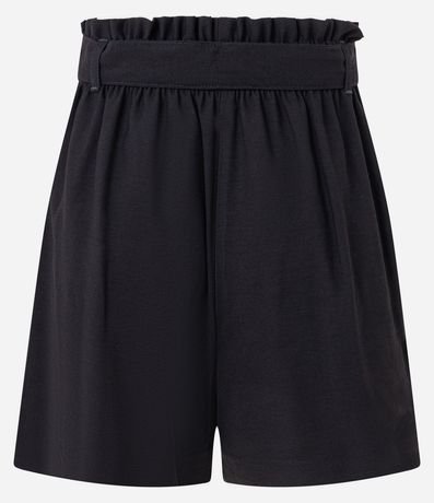 Short Clochard Sastre en Viscosa con Cinturón Lazo 6