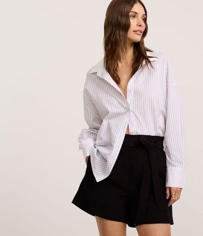 Short Clochard Sastre en Viscosa con Cinturón Lazo 2