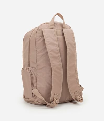 Mochila en Polimaida con Bolsillo Delantero y Pompón 3