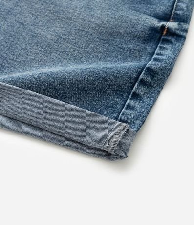 Short Hot Pants Jeans con Bajo Plegado Curve & Plus Size 8