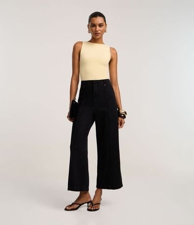 Body Básico en Poliamida con Cuello Halter 2