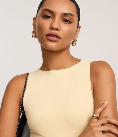 Body Básico en Poliamida con Cuello Halter 3