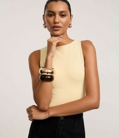 Body Básico en Poliamida con Cuello Halter 4