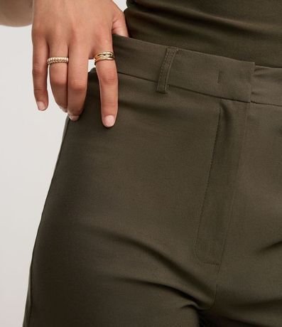 Short Recto Sastre Cintura Alta en Bengalina 4