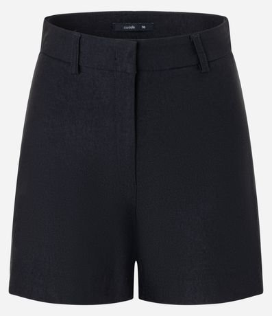 Short Recto Sastre Cintura Alta en Bengalina 5