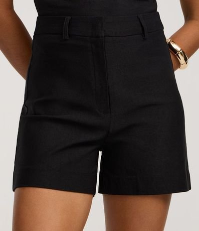 Short Recto Sastre Cintura Alta en Bengalina 3