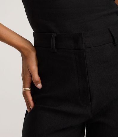 Short Recto Sastre Cintura Alta en Bengalina 4