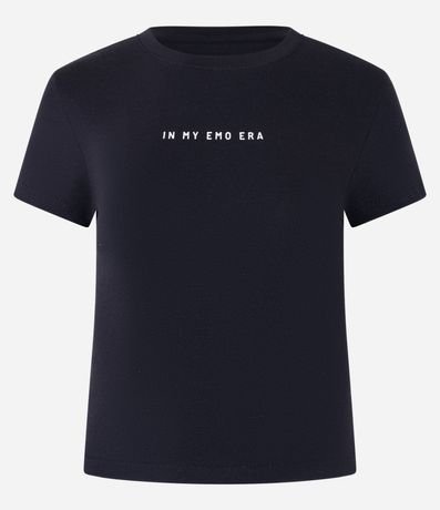 Remera Femenina de Algodón con Estampa “In My Emo Era” 4