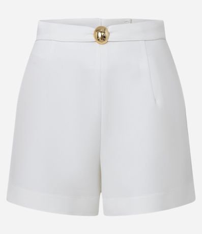 Short Recto Sastre con Adornos Metalizados 5