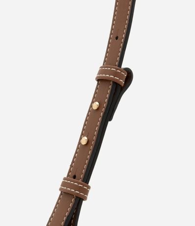 Cartera Baguette Mediana con Rayas Boho Romántico 4