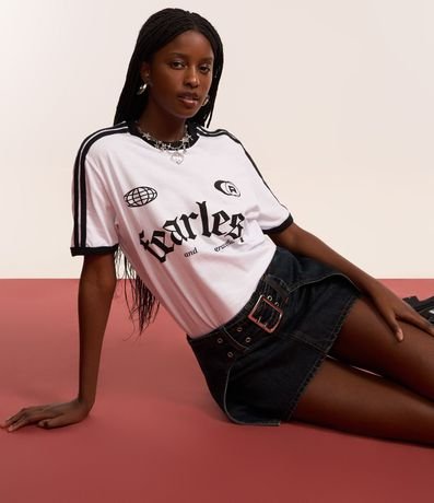 Remera T-shirt Sport Core Lettering Fearless 4