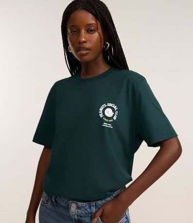 Remera T-shirt en Algodón de Snoppy y Amigos 3