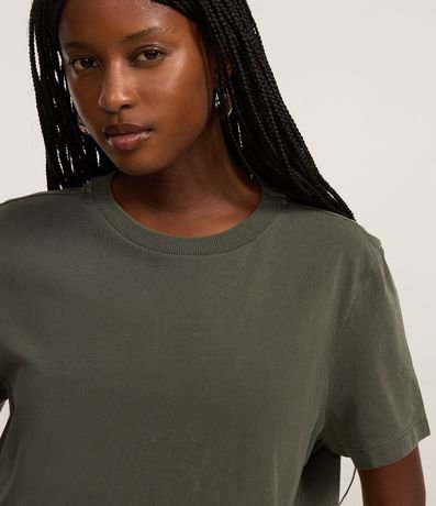 Remera T-shirt en Algodón Desteñido 3