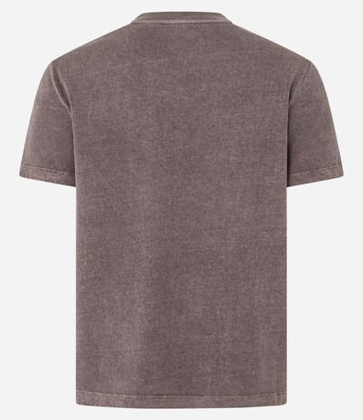 Remera T-shirt en Algodón Desteñido 5