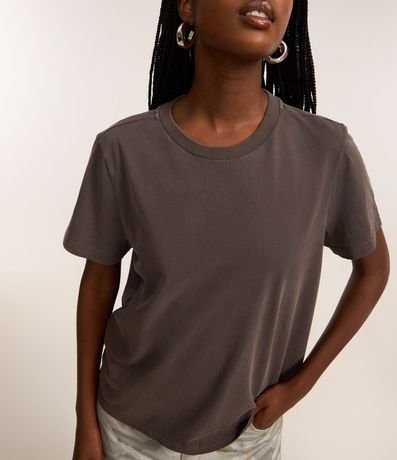 Remera T-shirt en Algodón Desteñido 3