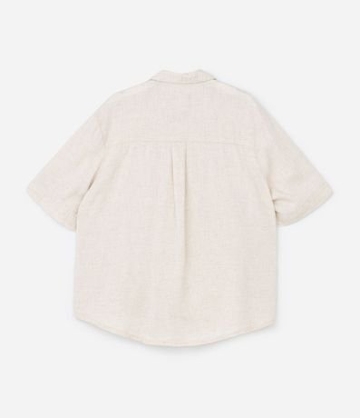 Camisa en Sarga con Bolsillos Curve & Plus Size 6