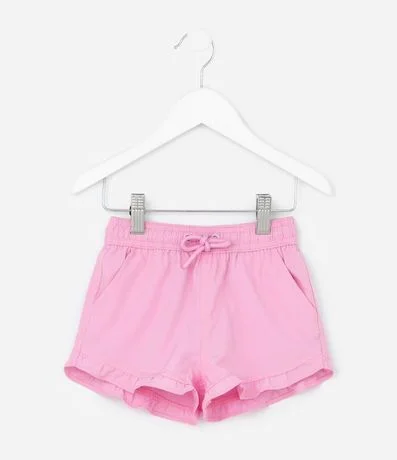 Short Infantil con Volados - Talle 1 a 5 años