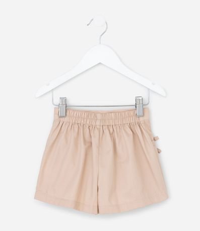 Short Pollera Infantil en Algodón con Pliegues y Moñitas – Talle 1 a 6 años 3