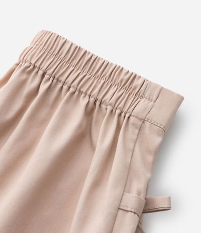 Short Pollera Infantil en Algodón con Pliegues y Moñitas – Talle 1 a 6 años 5