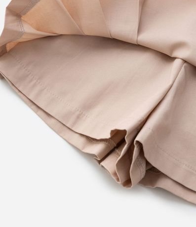 Short Pollera Infantil en Algodón con Pliegues y Moñitas – Talle 1 a 6 años 8