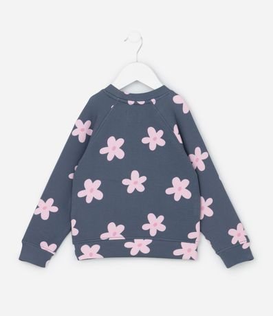 Saco Infantil en Algodón con Estampa Floral Bold – Talle 1 a 5/6 años 3